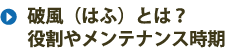 破風(はふ)とは?役割やメンテナンス時期