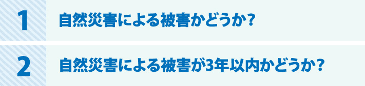 火災保険適用の要点