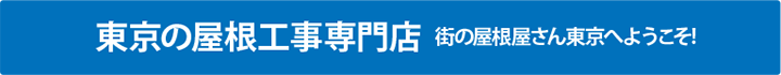 東京の屋根工事専門店