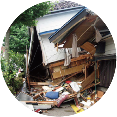 新潟中越地震のイメージ