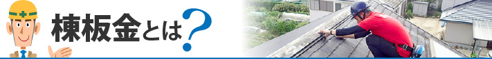 棟板金とは