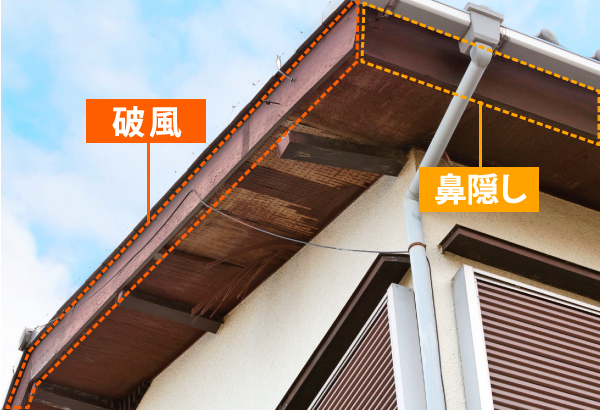 破風・鼻隠し
