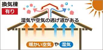 換気棟有り