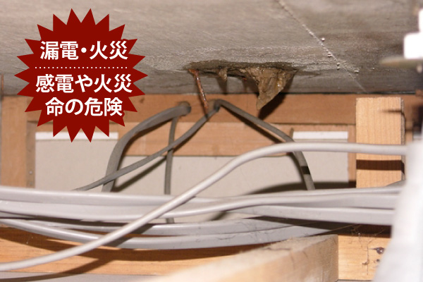 漏電・火災