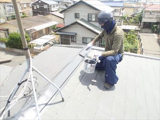 狛江市　棟板金塗装