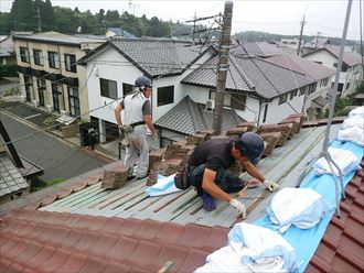 葛飾区　屋根工事