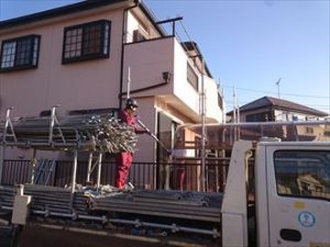 江戸川区ベランダ壁改修004