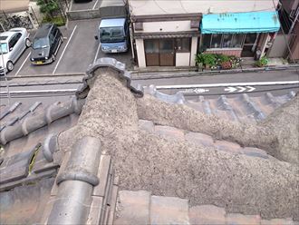 瓦,漆喰