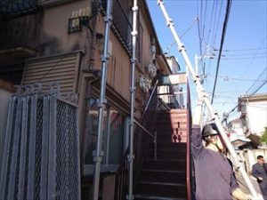 豊島区アパート施工事例工事005