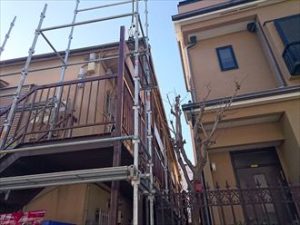 豊島区アパート施工事例工事006