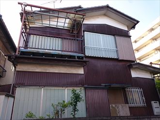 江戸川区一階雨漏り001