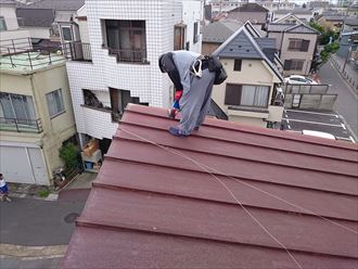 葛飾区長い流れの瓦棒003