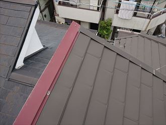 江戸川区カバー屋根の雨漏り001