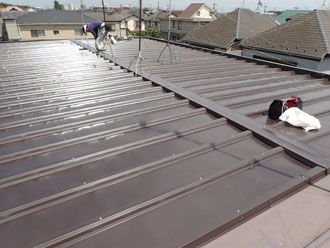 部分的な屋根カバー工法