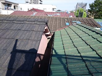 建ち並ぶ屋根