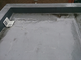 屋上防水は劣化しています