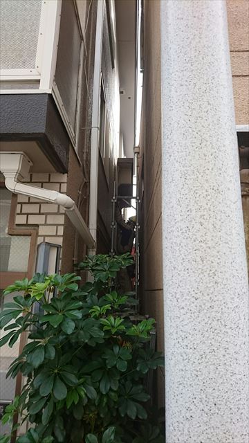 雨樋外れた箇所