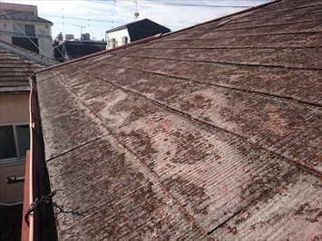 築30年以上経過したスレート葺き屋根