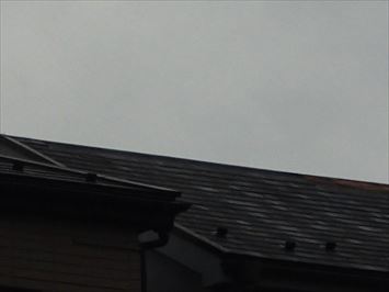 屋根のズーム