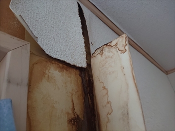 世田谷区玉川で雨漏りの原因になっている屋上防水の劣化を直します