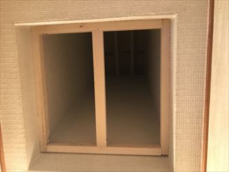 下地の木の設置完了