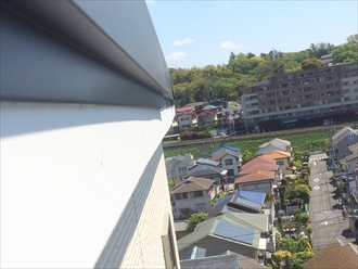 片流れ用の棟板金