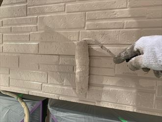 外壁塗装工事でサーモアイウォールSiを使用