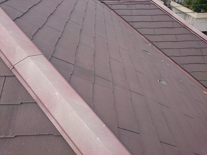 塗装を検討中のスレート屋根