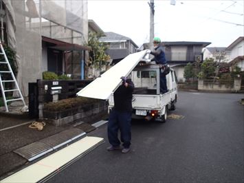 スタンビー荷揚げ