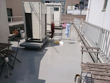 屋上防水の補修