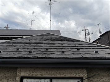 板橋区赤塚にお住いのお客様の屋根点検に伺ったら屋根材がパミールでした