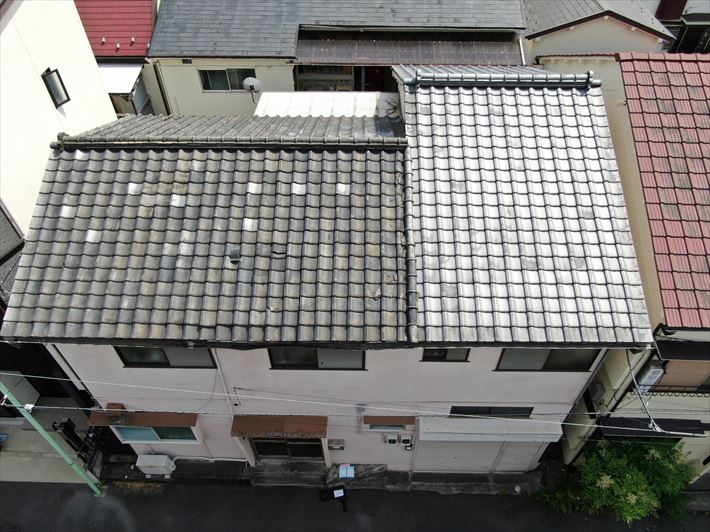 屋根の状況