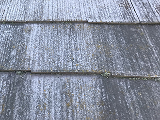 屋根材表面の劣化