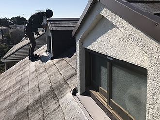 屋根の点検