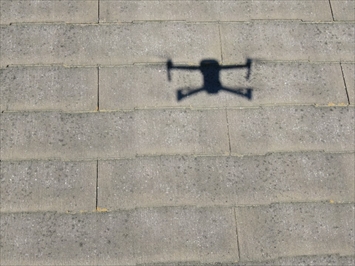 ドローンで屋根の調査