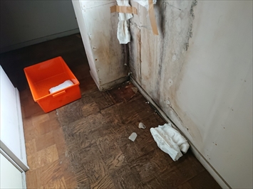 ３階の壁の状態