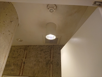 地下室の天井