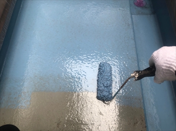 塗料型の防水材