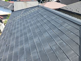スレート屋根の塗膜が劣化