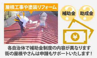 自治体ごとに補助金制度の内容が異なります