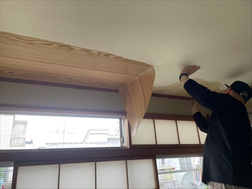 木目のクロス