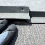 棟板金の浮き・釘の抜け