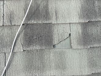 屋根材のひび割れ・破損