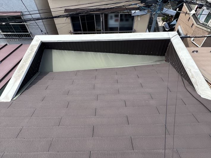 屋根のパラペット部分
