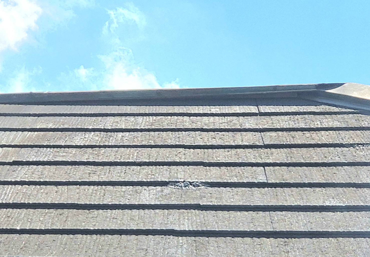 棟板金の浮き