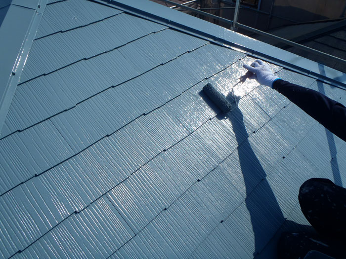 遮熱塗料で屋根塗装