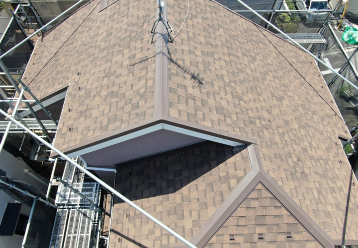 日本でも使用されるようになったアスファルトシングル屋根