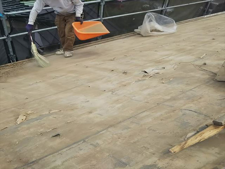 防水紙の耐久性が重要です