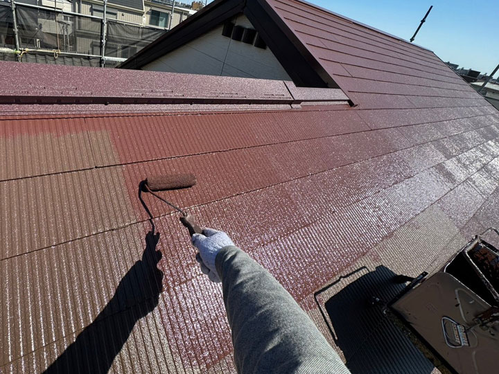 スレート屋根への屋根塗装