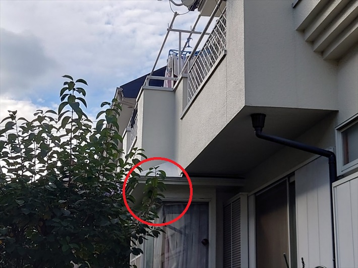 雨漏り箇所